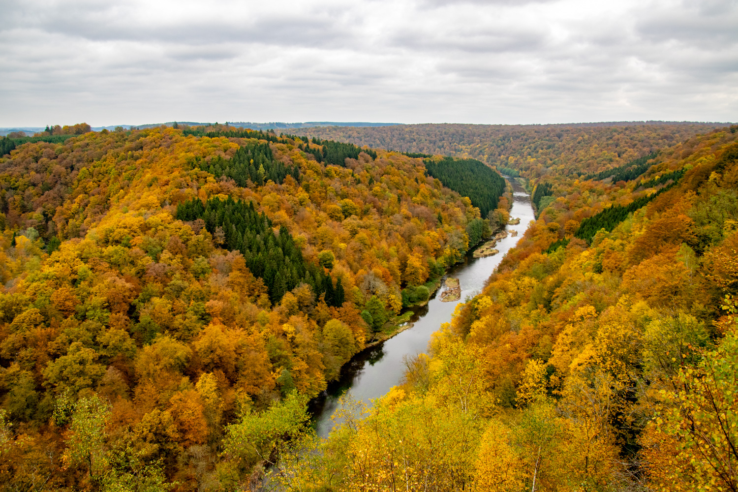 Wandelen bij les Epioux - alles over de Ardennen