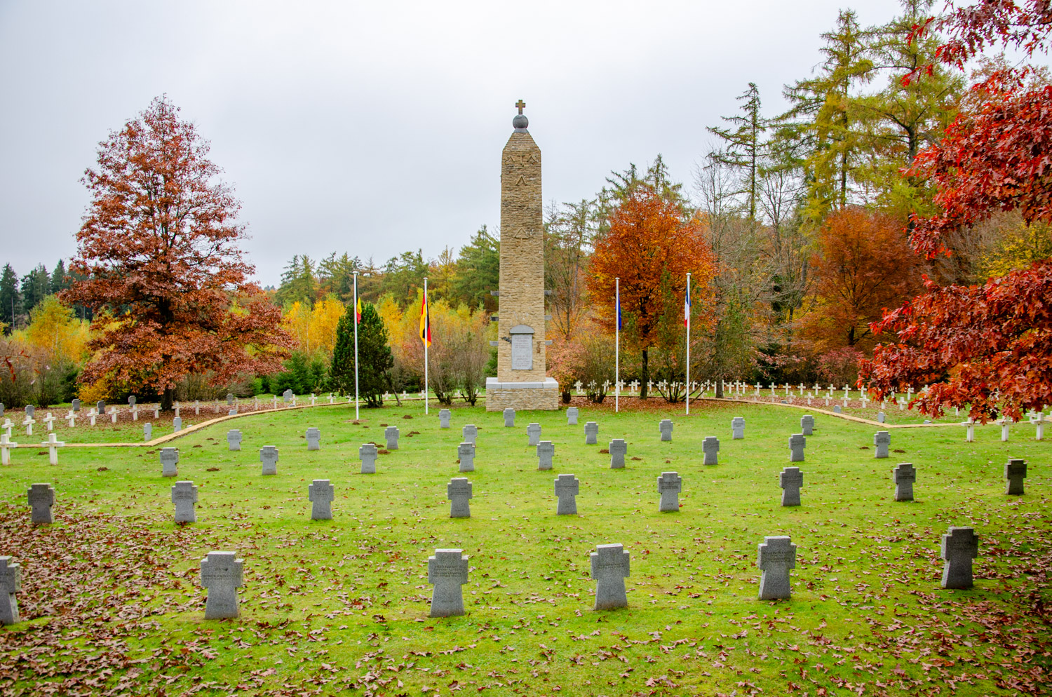 Frans-Duitse militaire begraafplaats du Radan - alles over de Ardennen