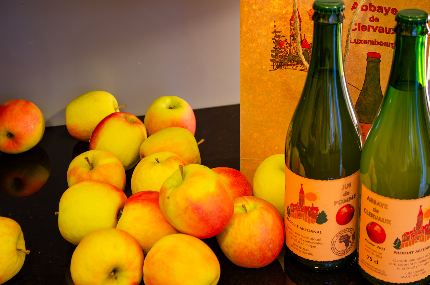 Jus de pommes van de Abdij van Clervaux - alles over de Ardennen