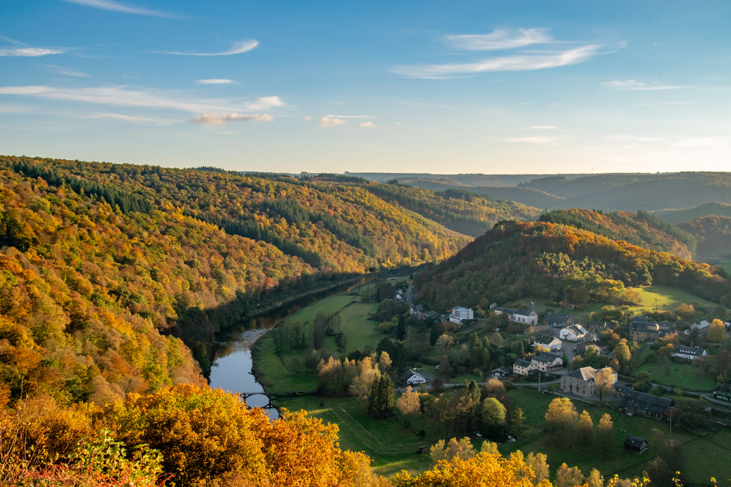 Panorma de Frahan - alles over de Ardennen