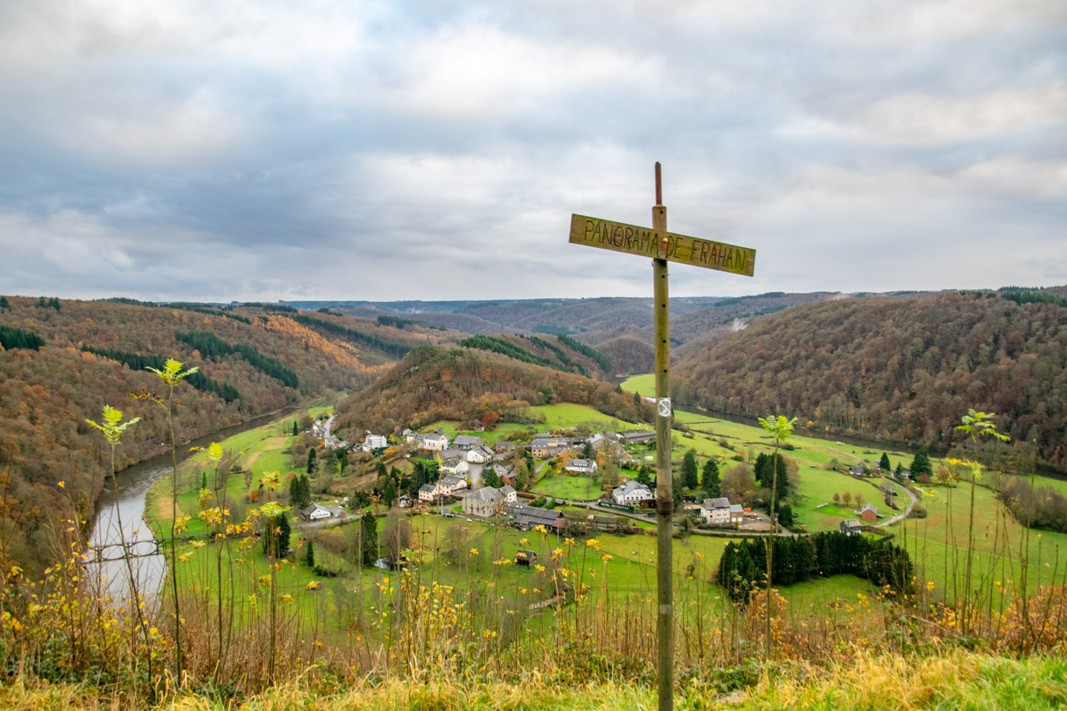 Panorama de Frahan - alles over de Ardennen