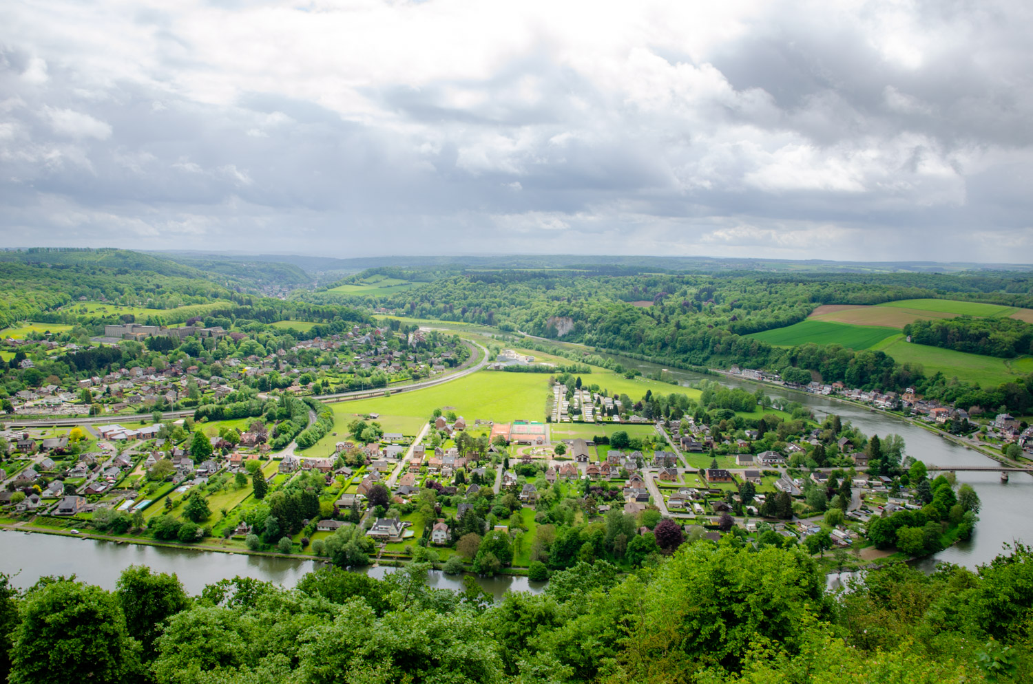 Uitzichtpunt Les 7 Meuses - alles over de Ardennen