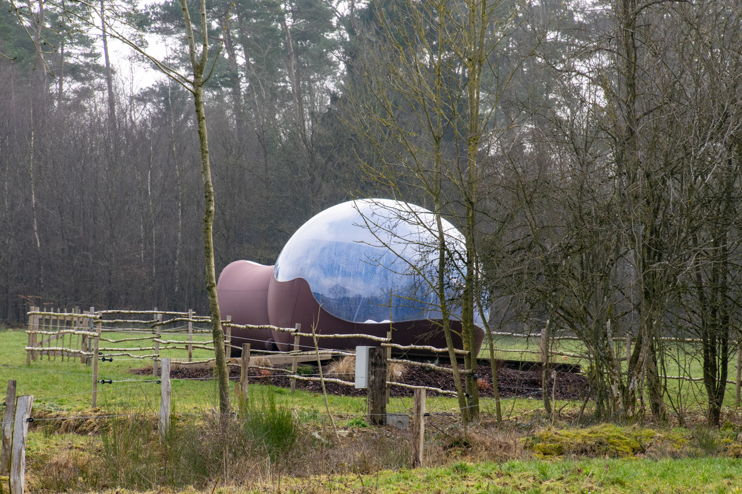 Slapen in een luchtbel - alles over de Ardennen