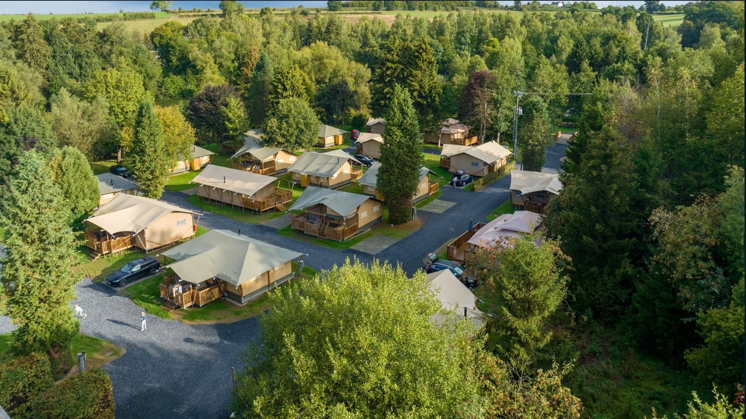 Landal Glamping Neufchâteau - alles over de Ardennen